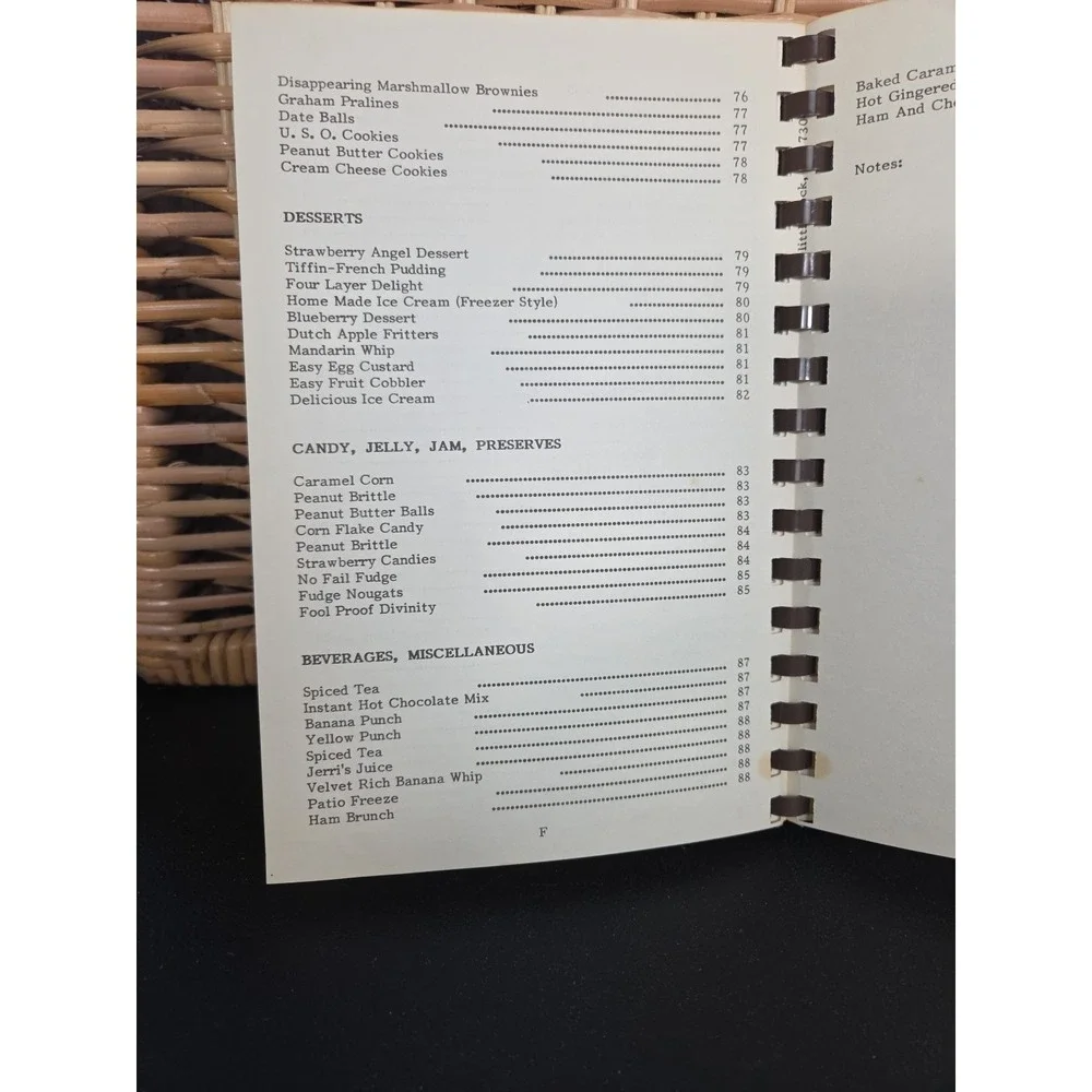 Capitol City Christian Center‎ Cookbook Little Rock, Arkansas 1982 Spiral